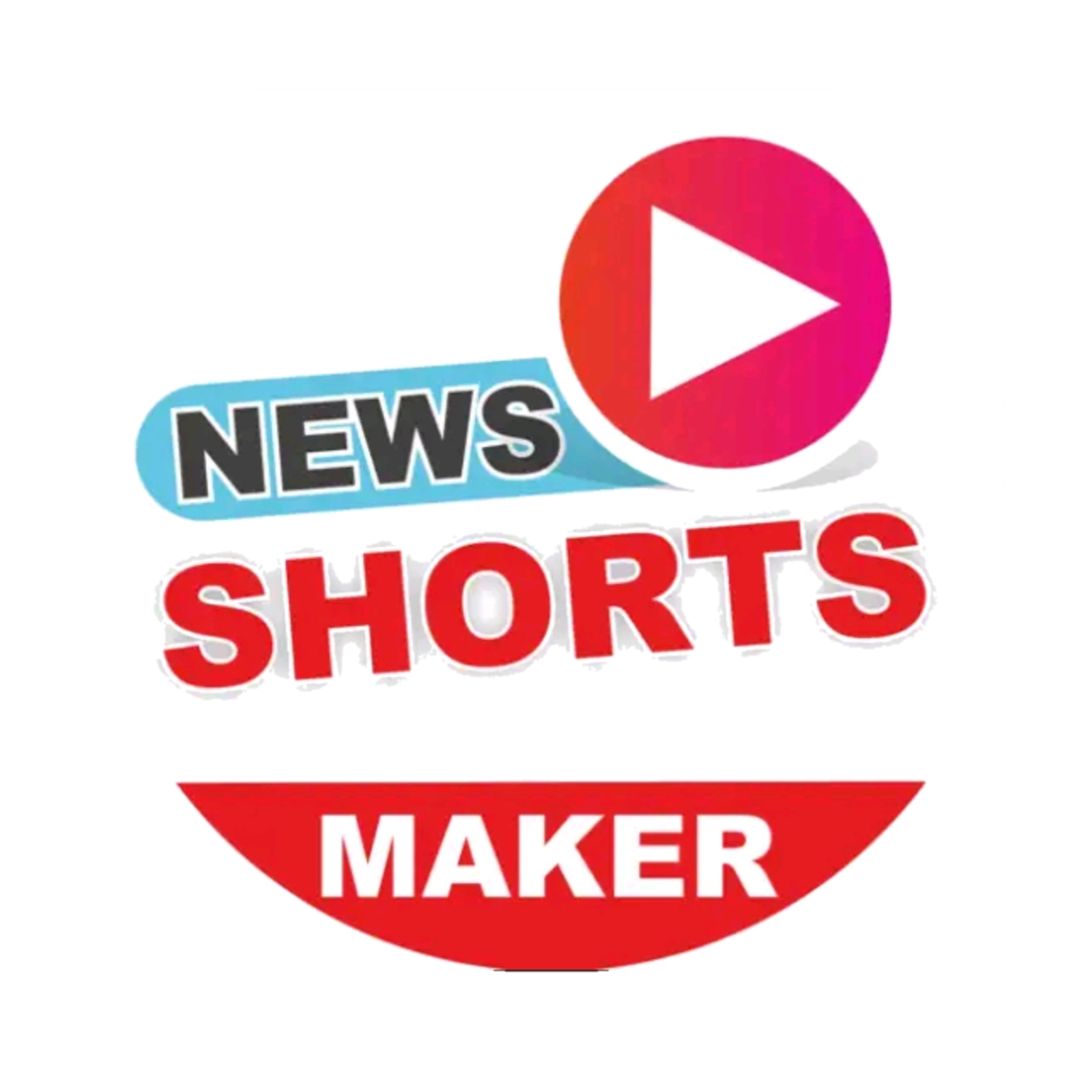 News Shorts Maker App Icon